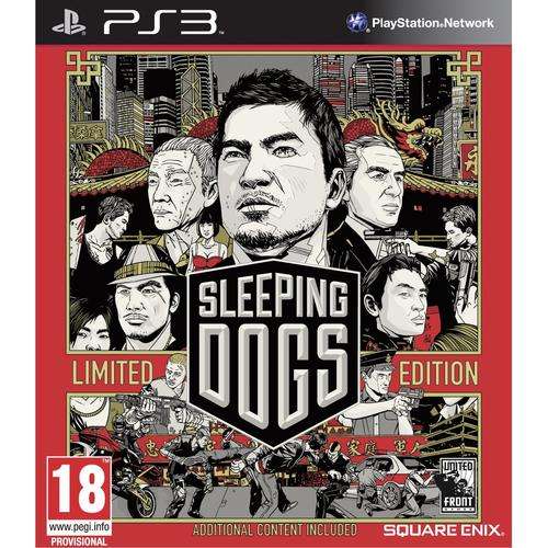 Sleeping Dogs Limited Edition PS3 Like New!