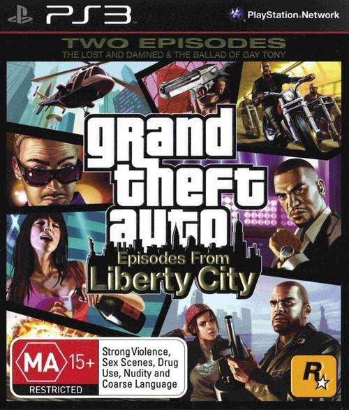GTA Episodes From Liberty City Two Episodes PS3 Great Condition!