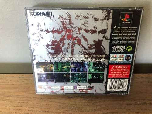 Metal Gear Solid PS1 Great Condition!