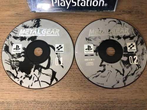 Metal Gear Solid PS1 Great Condition!