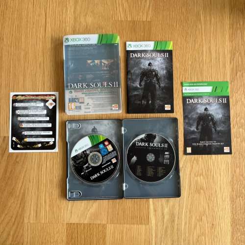 Dark Souls 2 Black Armour Edition Xbox 360 Great Condition! (Steel Case)