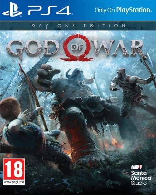 God Of War Day One Edition PS4 Great Condition!