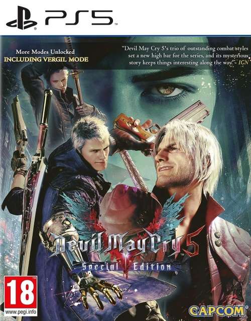 Devil May Cry 5 Special Edition PS5 Great Condition!
