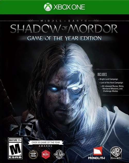 Middle Earth Shadow Of Mordor Game Of The Year Edition Xbox One New Still Sealed