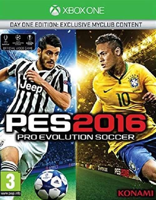 PES 2016 Day One Edition Xbox One Great Condition!