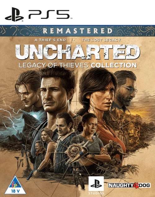 Uncharted Legacy Of Thieves Collection Remastered PS5 New Still Sealed!