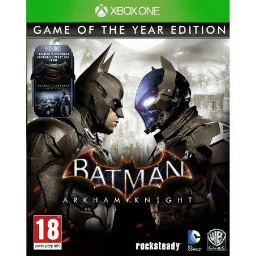 Batman Arkham Knight Game Of The Year Edition Xbox One Good Condition!