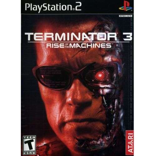 Terminator 3 Rise Of The Machines PS2 Good Condition Complete!