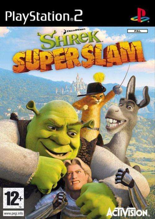 Shrek SuperSlam PS2 Good Condition Complete!