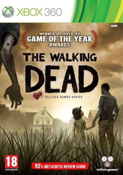 The Walking Dead Game Of The Year Edition Xbox 360 Good Condition!