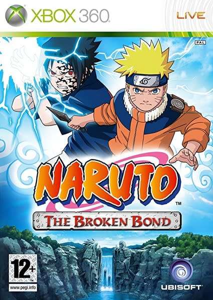 Naruto The Broken Bond Xbox 360 Good Condition!