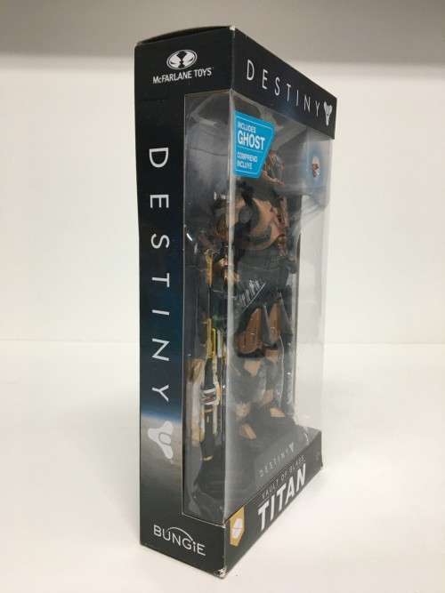 Destiny Vault of Glass Titan Action Figure 10 Inch New! Slight Wear To Box ( See Photos )