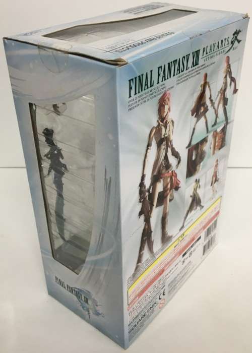 Final Fantasy XIII Play Arts Kai Lightning Action Figure New Sealed! Slight Wear On Box (See Photos)