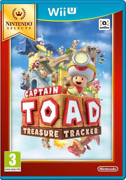 Captain Toad Treasure Tracker Nintendo Wii U Nintendo Selects Great Condition!