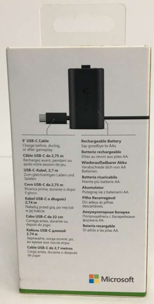 Xbox Rechargeable Battery + USB-C Cable As New!