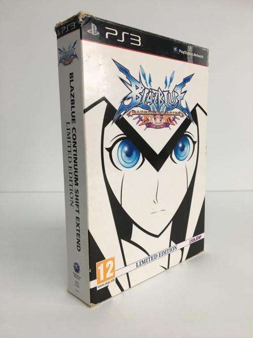 Blazblue Continuum Shift Extend Limited Collectors Edition PS3 Complete Good Condition! (See Photos)