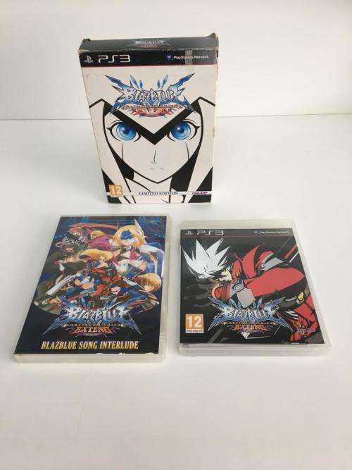 Blazblue Continuum Shift Extend Limited Collectors Edition PS3 Complete Good Condition! (See Photos)