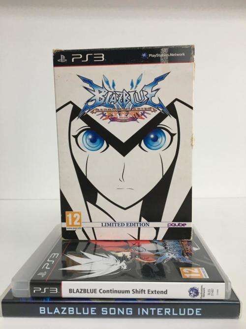 Blazblue Continuum Shift Extend Limited Collectors Edition PS3 Complete Good Condition! (See Photos)