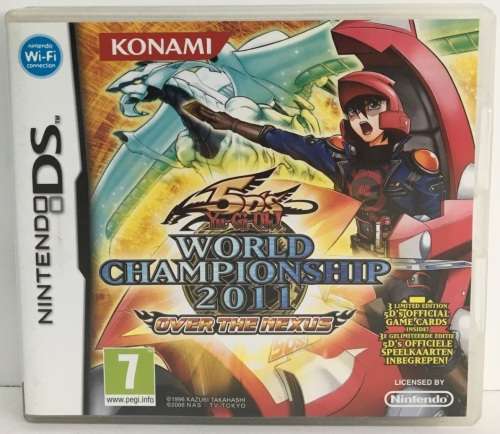 5D`s Yu-Gi-Oh! World Championship 2011 Over The Nexus Nintendo DS Great Condition!