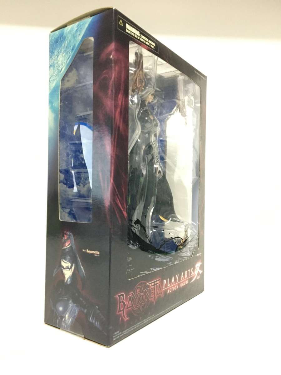 Square Enix Bayonetta Play Arts Kai Bayonetta Action Figure New! ( See Photos )