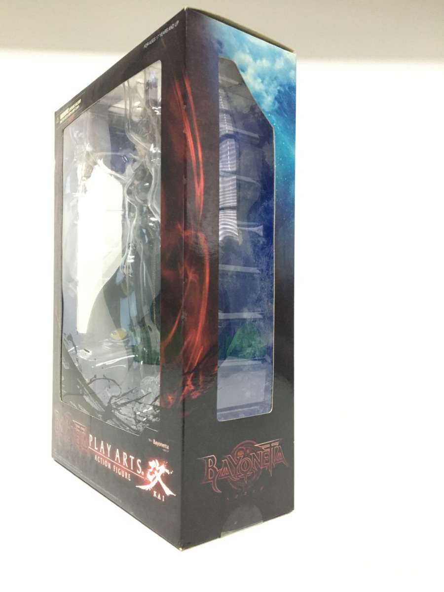 Square Enix Bayonetta Play Arts Kai Bayonetta Action Figure New! ( See Photos )