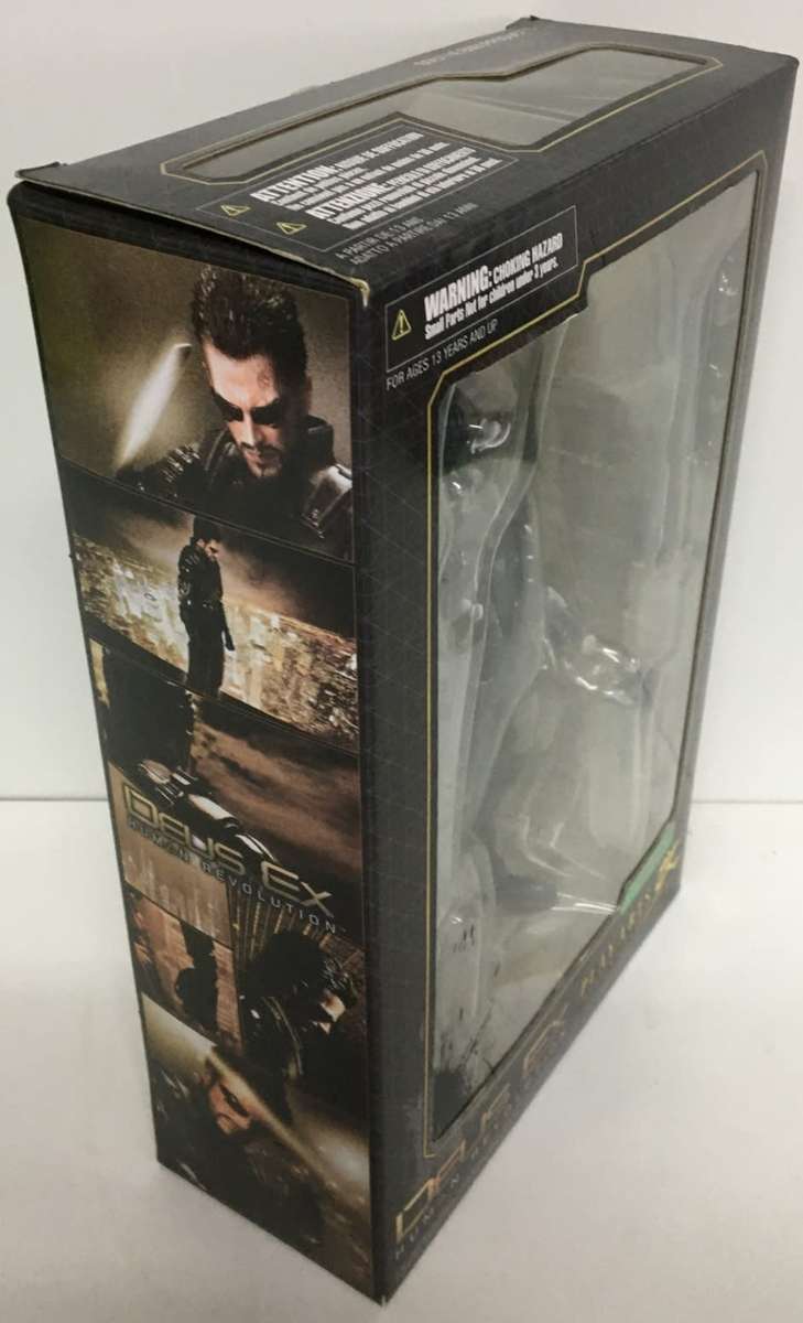Square Enix Deus Ex: Human Revolution Play Arts Kai Adam Jensen Action Figure New! ( See Photos )