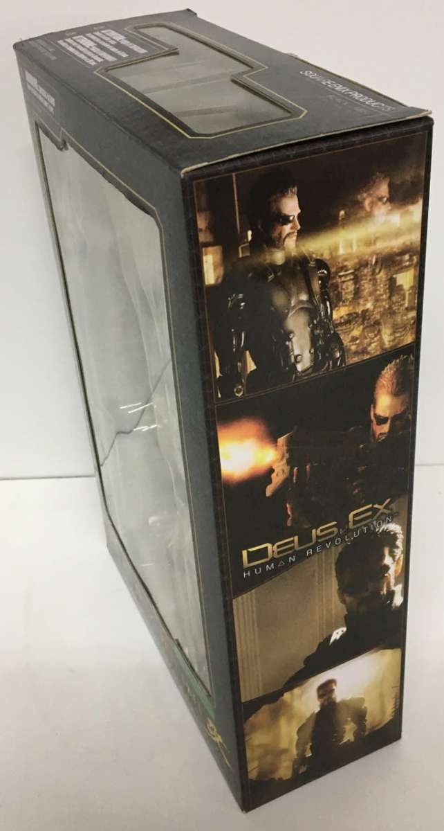Square Enix Deus Ex: Human Revolution Play Arts Kai Adam Jensen Action Figure New! ( See Photos )