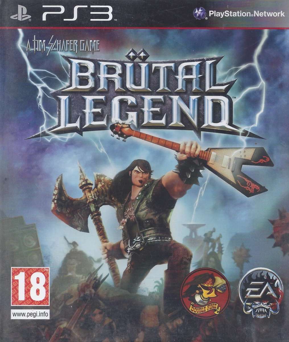 Brutal Legend PS3 Manual Included Great Condition!