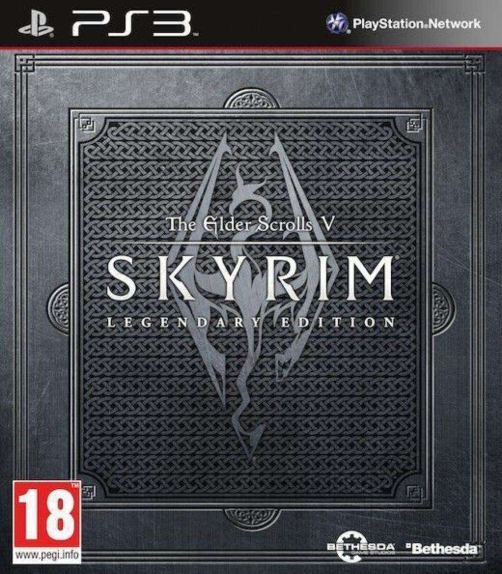 The Elder Scrolls V Skyrim Legendary Edition PS3 Map Included Great Condition!