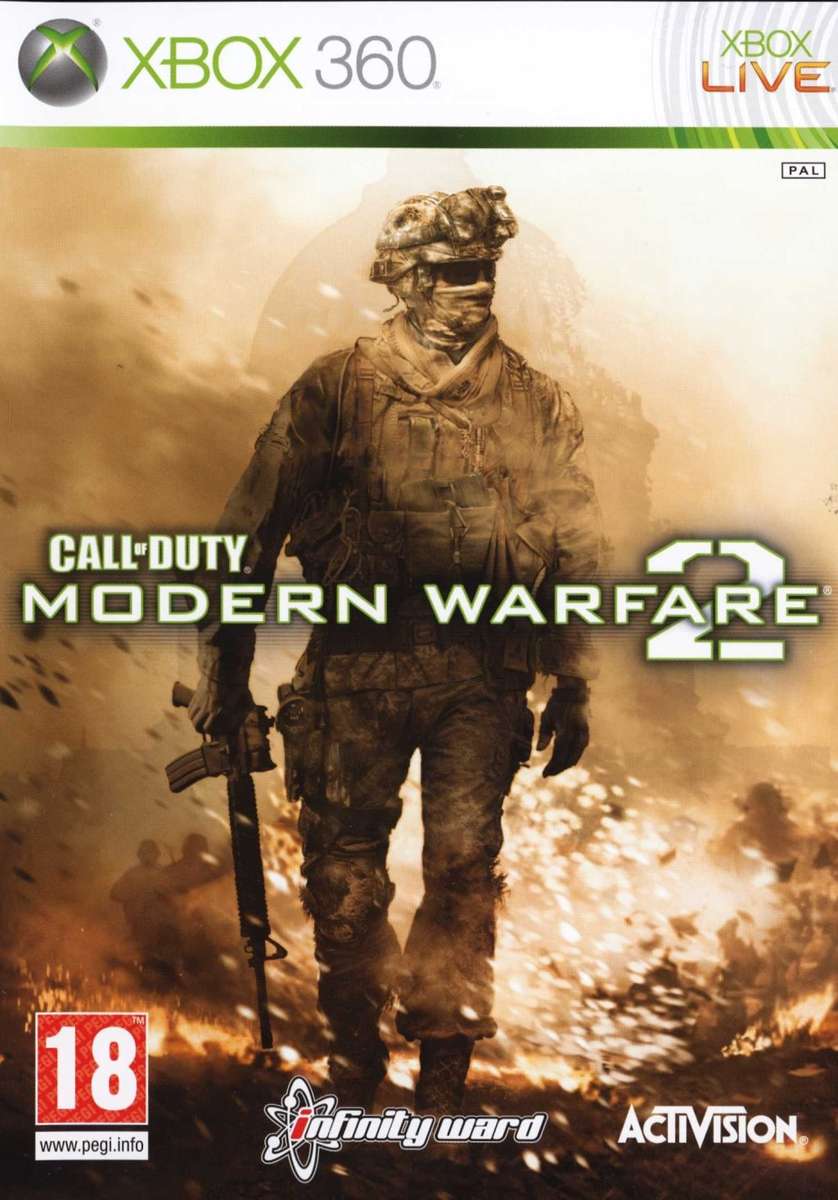 Call Of Duty Modern Warfare 2 Xbox 360 Booklet Included Good Condition!
