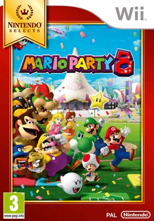 Mario Party 8 Nintendo Wii Nintendo Selects Booklet Included Good Condition!