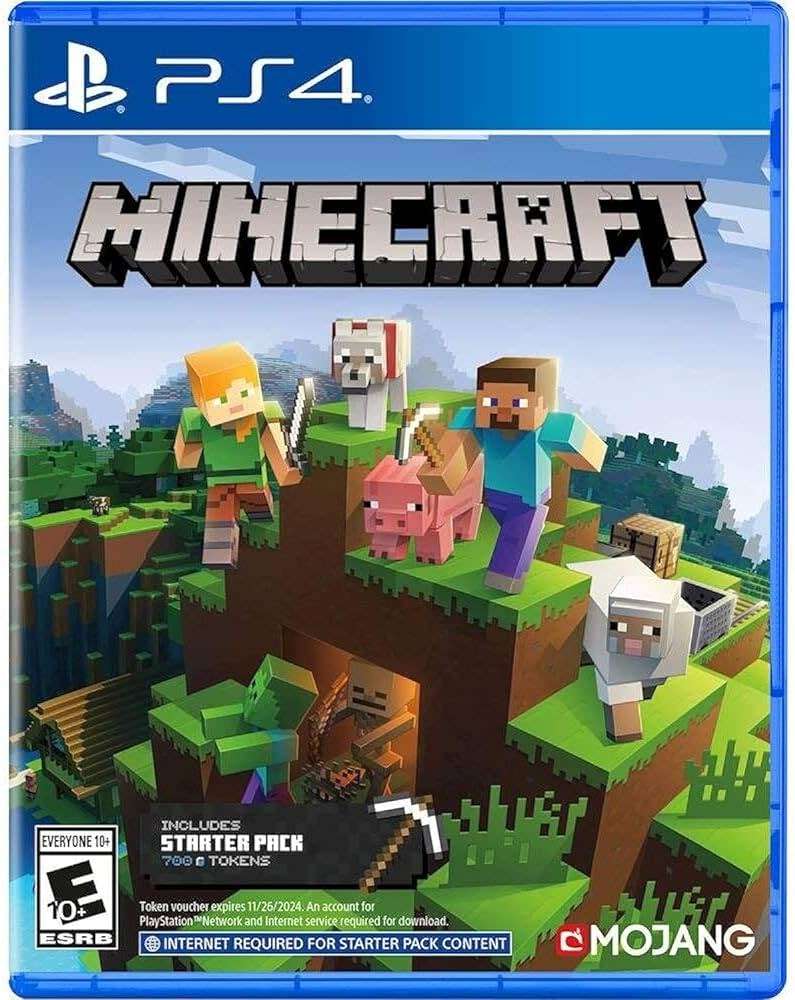 Minecraft PS4 Great Condition!