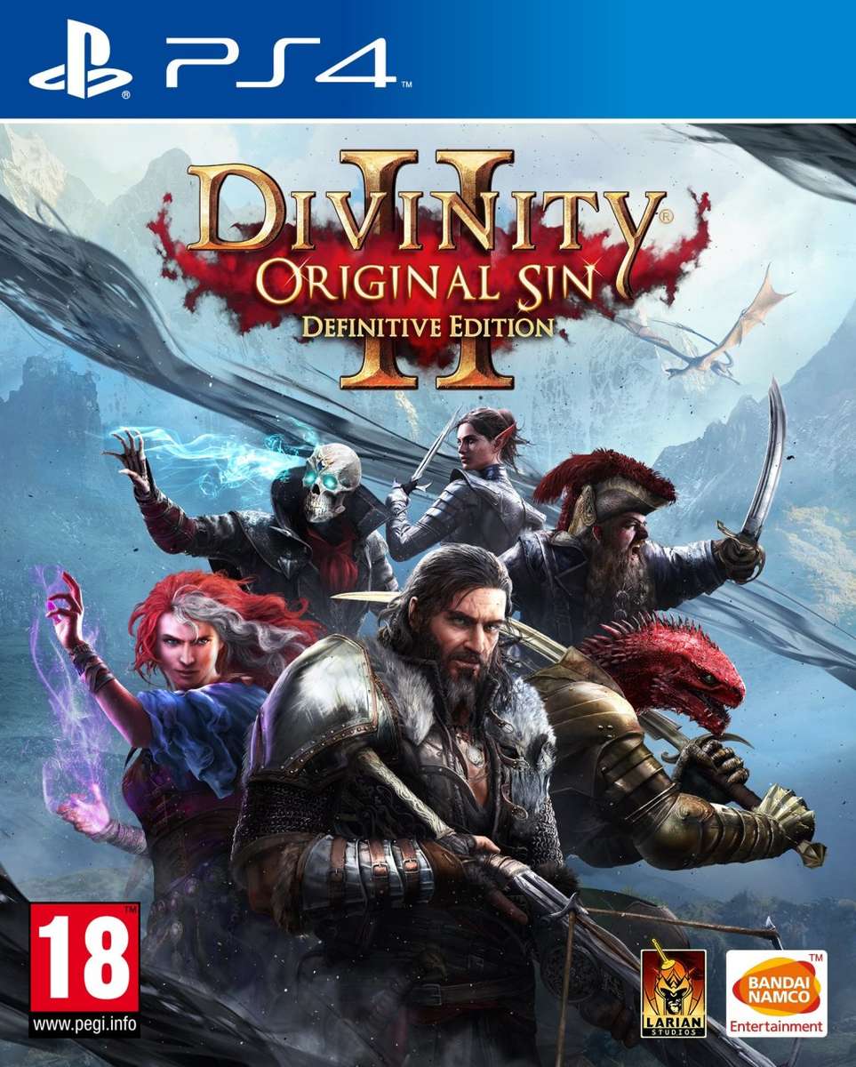 Divinity Original Sin 2 Definitive Edition PS4 Like New!
