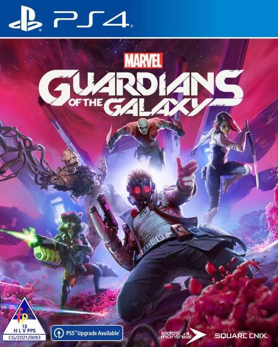 Guardians Of The Galaxy PS4 Like New!