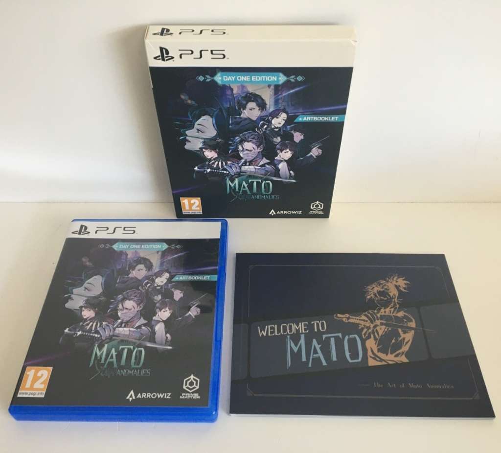 Mato Anomalies Day One Edition Artbook Included PS5 Like New!