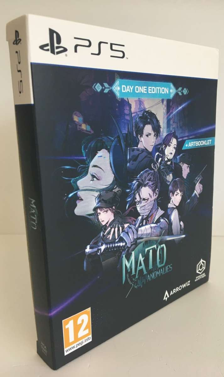 Mato Anomalies Day One Edition Artbook Included PS5 Like New!