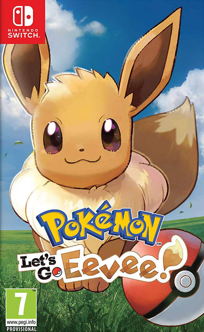 Pokémon Let`s Go Eevee! Nintendo Switch Like New!