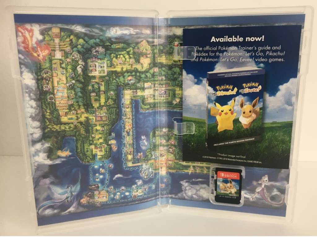 Pokémon Let`s Go Eevee! Nintendo Switch Like New!