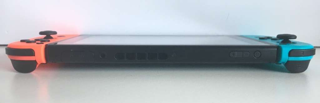 Nintendo Switch V2 Console - Neon Red / Neon Blue + Generic Pro Controller Immaculate Condition!