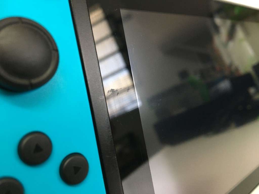 Nintendo Switch V2 32GB Game Console Black With Blue/Red Joy-con Overall Good Condition!