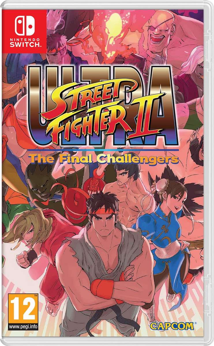 Ultra Street Fighter II The Final Challengers Nintendo Switch Like New!