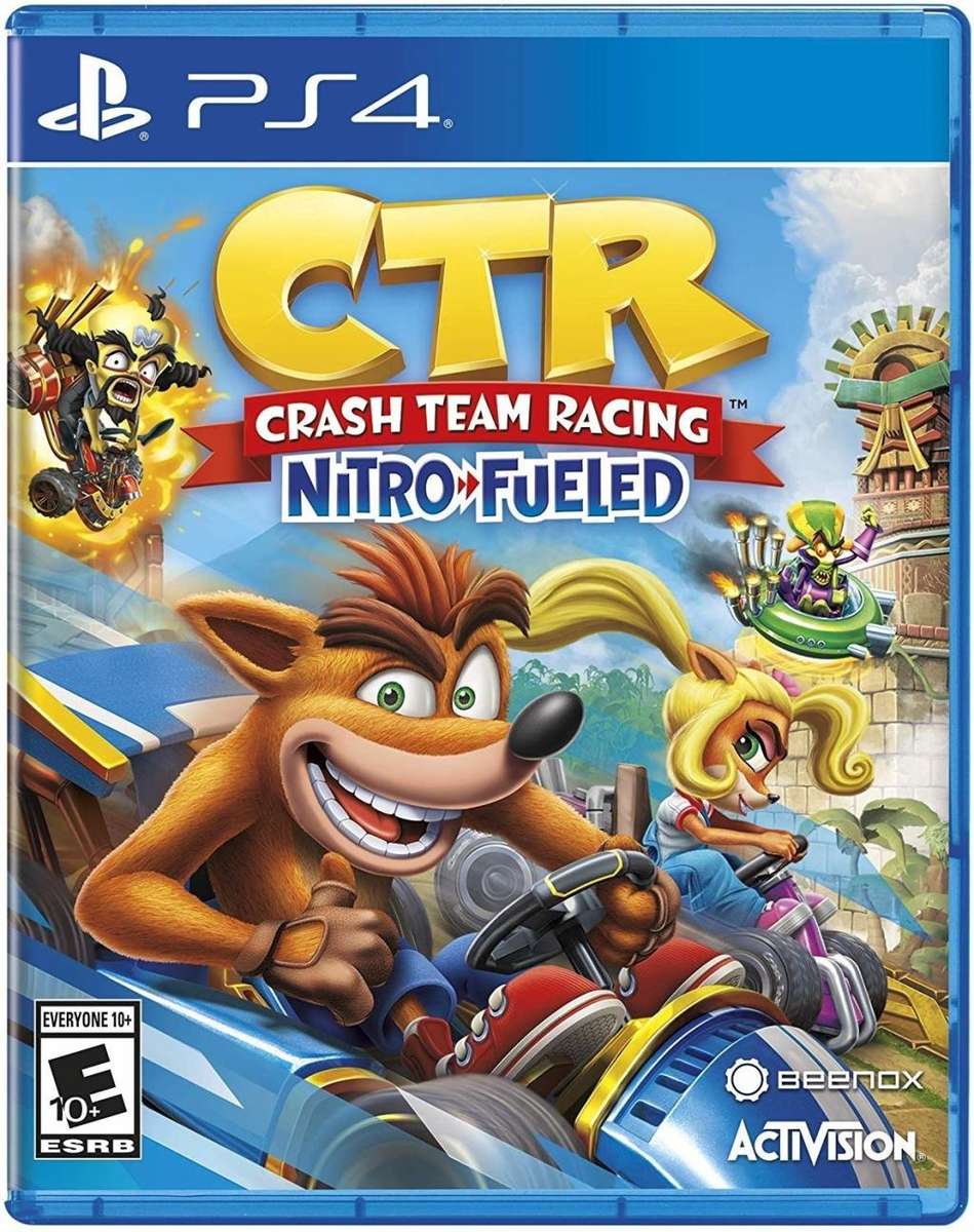 Crash Team Racing Nitro Fueled PlayStation 4 Great Condition!