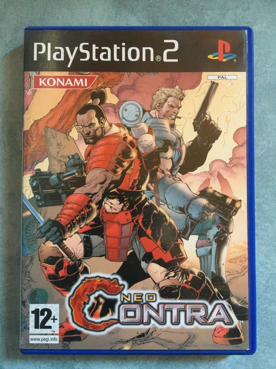 Neo Contra PlayStation 2  Booklet Not Included Great Condition!