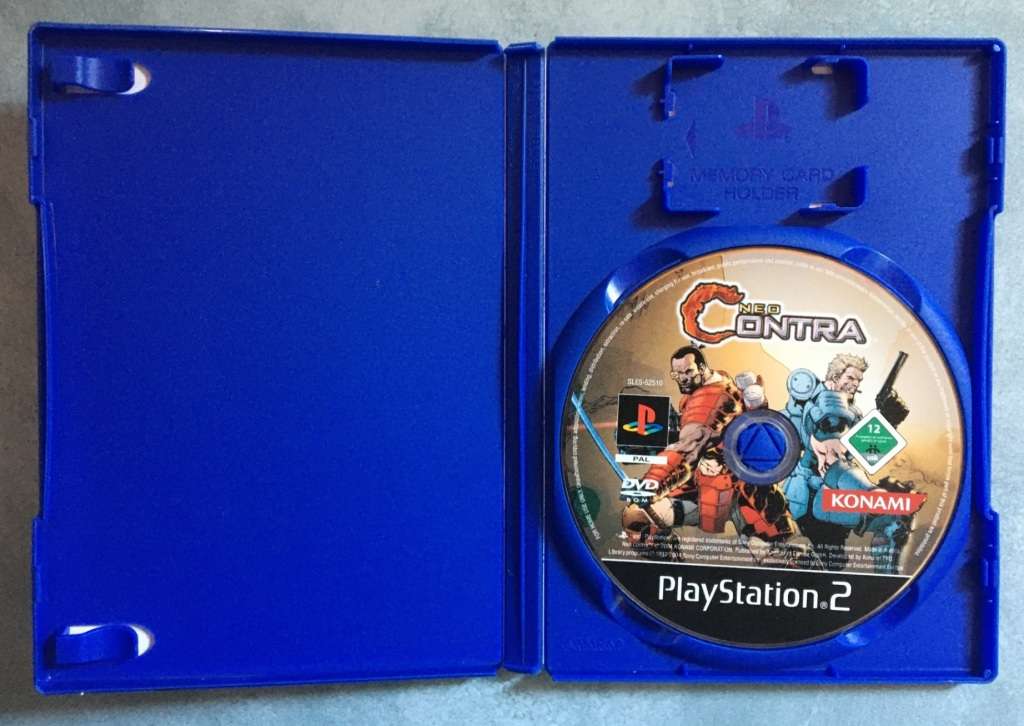 Neo Contra PlayStation 2  Booklet Not Included Great Condition!