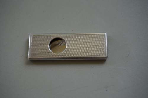 STERLING SILVER CIGAR CUTTER!