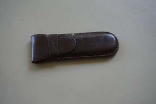 RARE! 50 - 60s Driezack Wusthof Soligen pocket knife in sheath