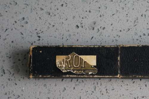 Great Kropp cut throat razor in original box!