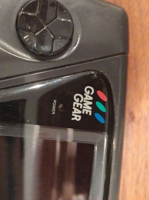 Vintage Sega game gear handheld consol