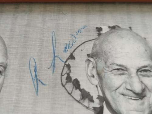 AFRIKANA! Autographed photo of De villiers Graaff and other statesmen