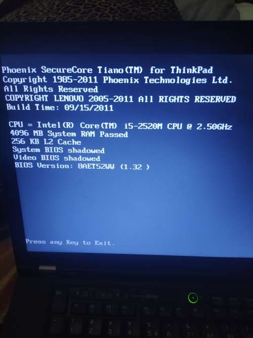 i5 320gb Lenovo ThinkPad T520 please read